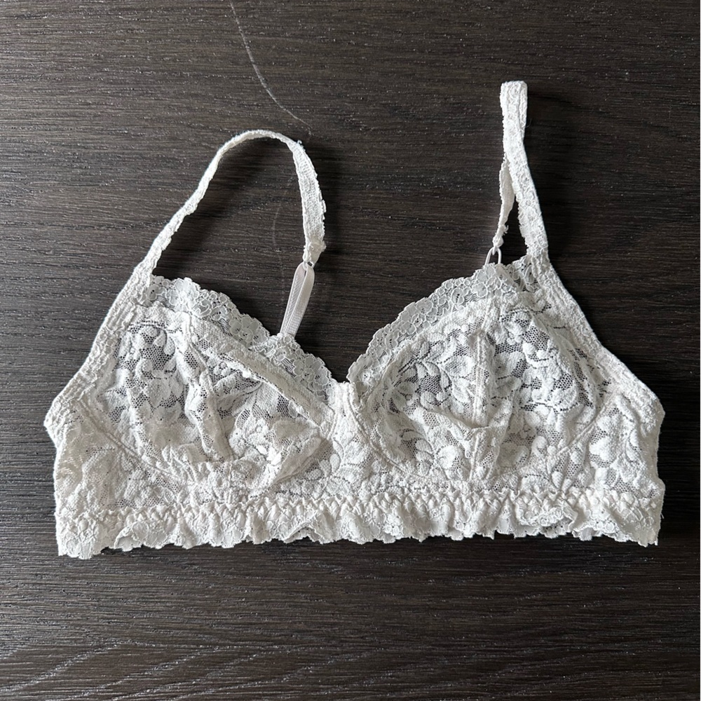 Hanky Panky Lace Bralette - Cream